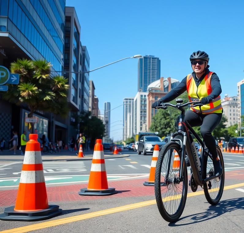 e-bike commuting safety