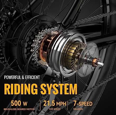 Heybike-race-max 500W E-MTB Motor