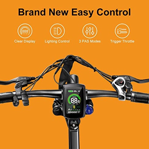 Jasion eb5 E-MTB with LCD Display