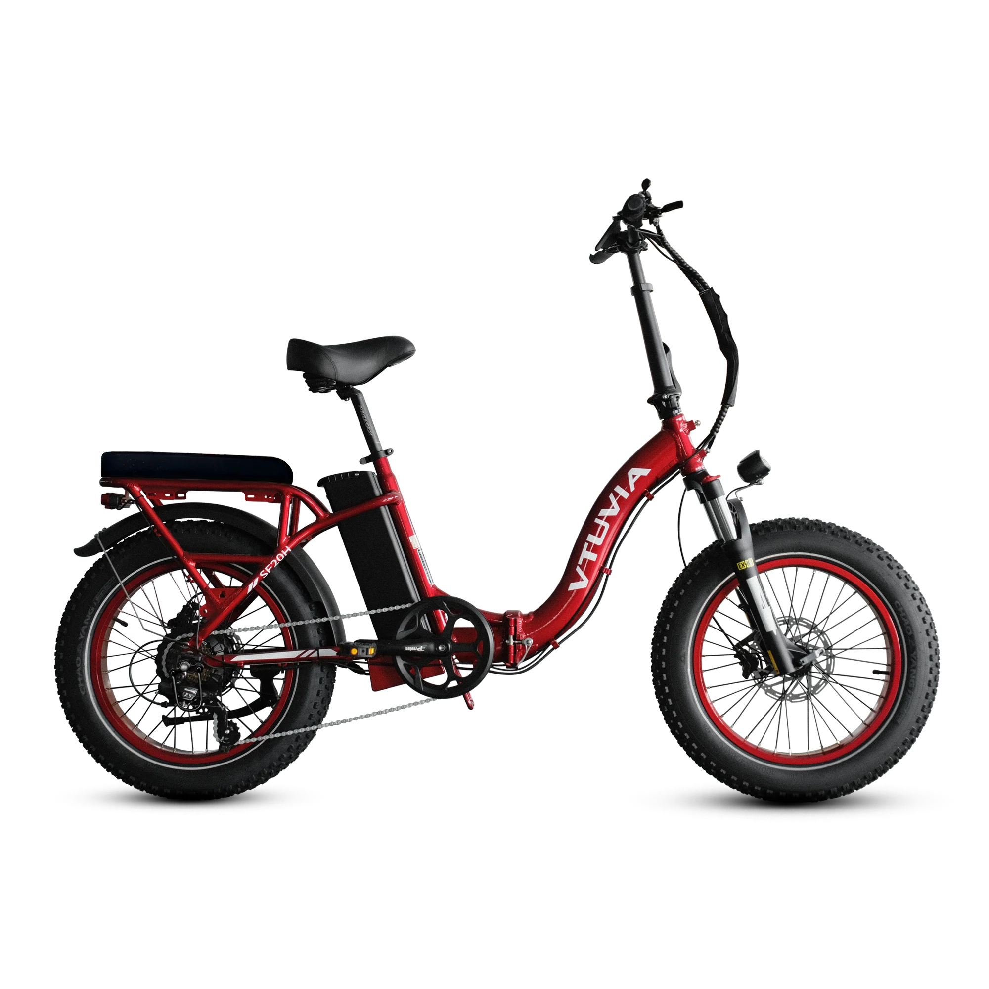 Vtuvia SF20H E-Bike Safety and Comfort -Red