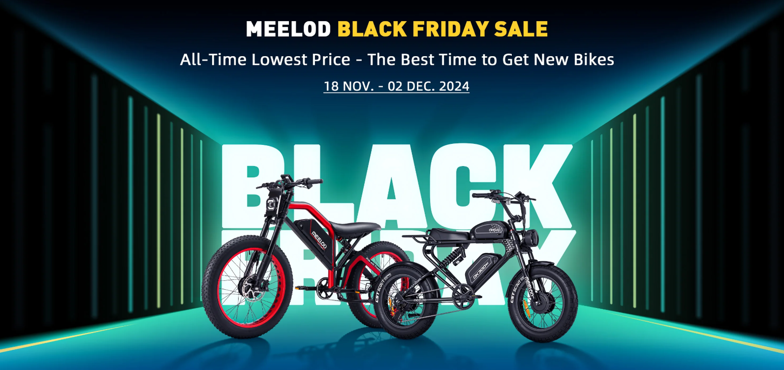 Meelod Black Friday E-Bike Deals