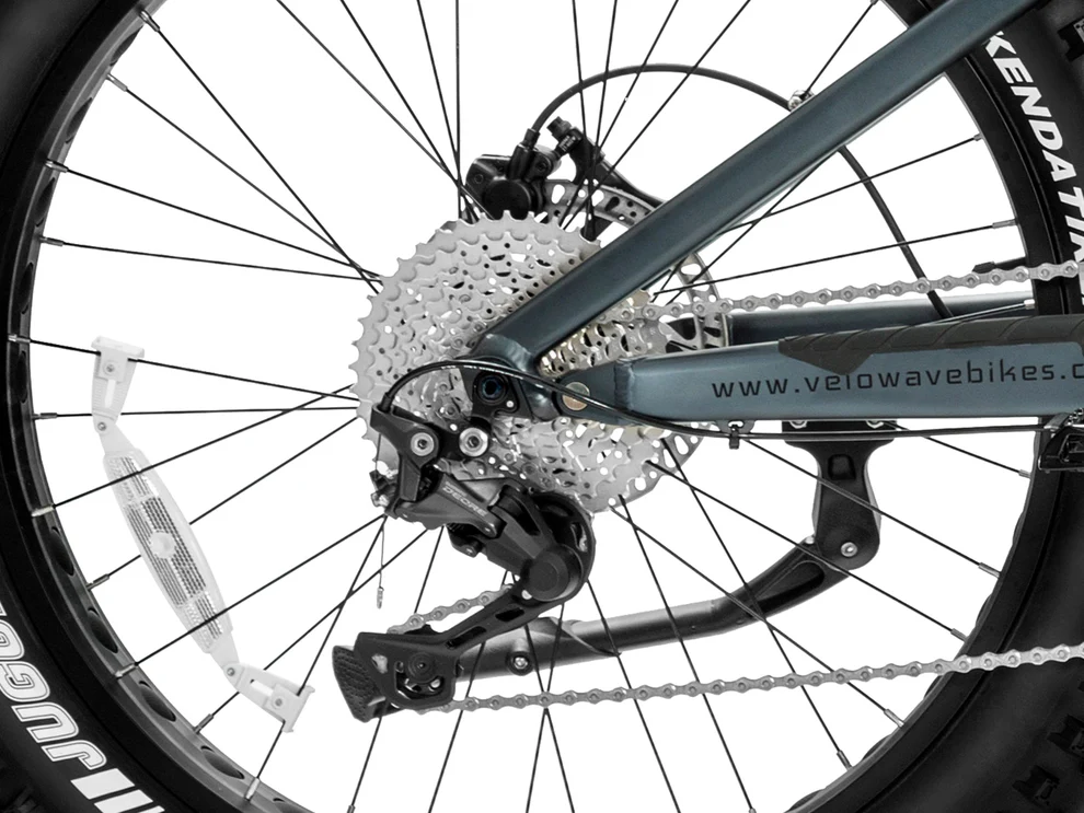 Drivetrain, derailleur, and Braking System for Brawny XM