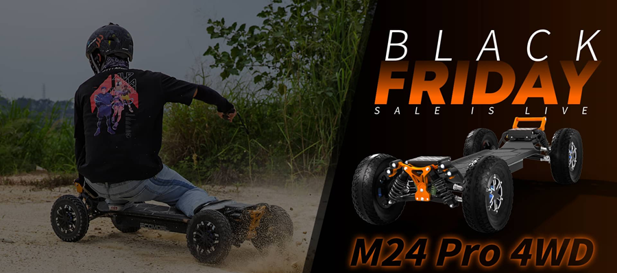Black Friday Deals on Electric Skateboards by Ecomobl