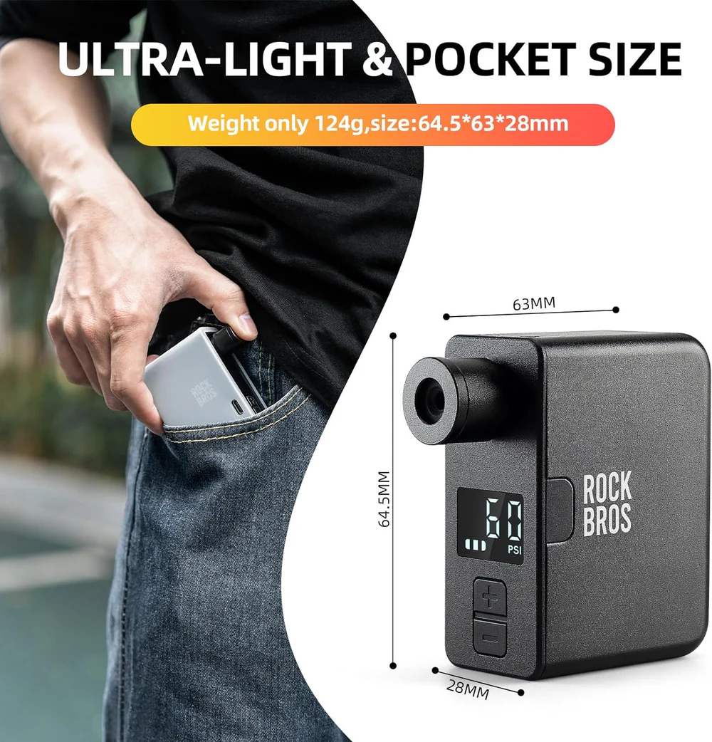 ROCKBROS AS1 Pro pocket size Pump