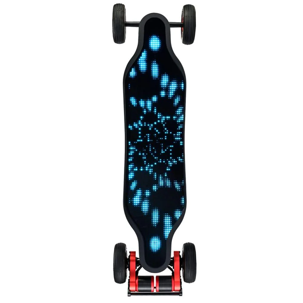 Uditer Light up LED Screen Electric Skateboard