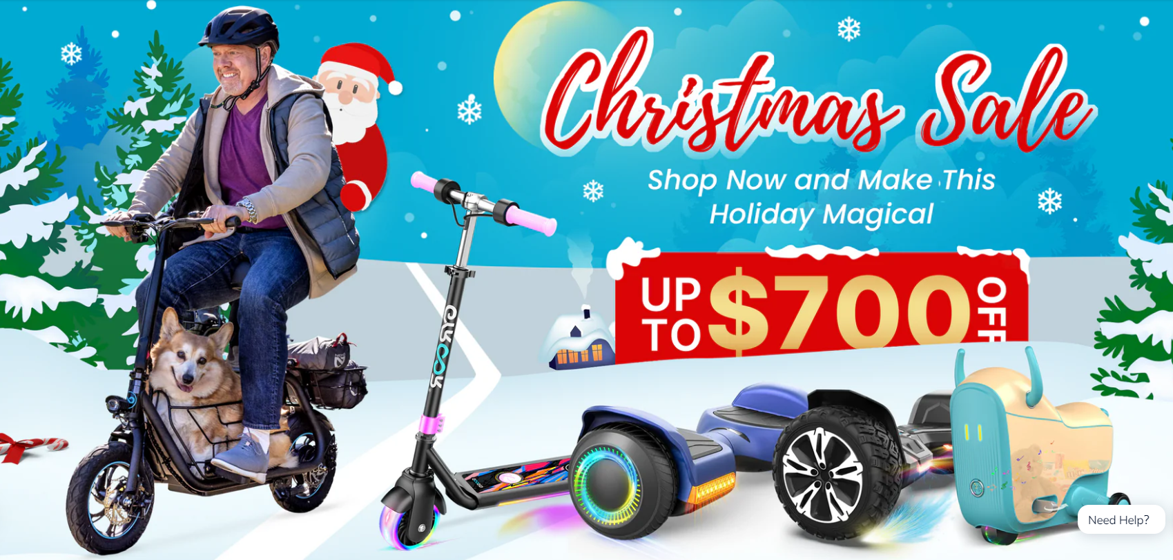 Gyroor Christmas Sales