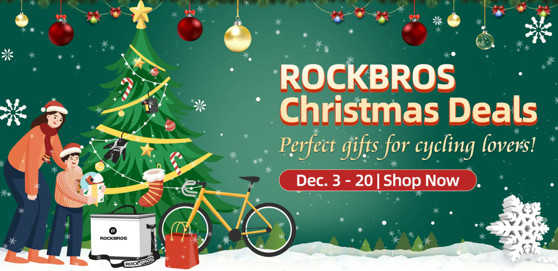 RockBros Christmas Sales