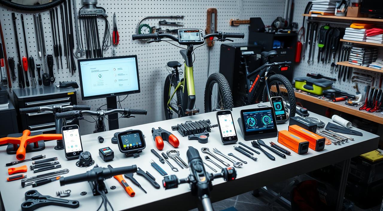 Apps and software for electric bike customization