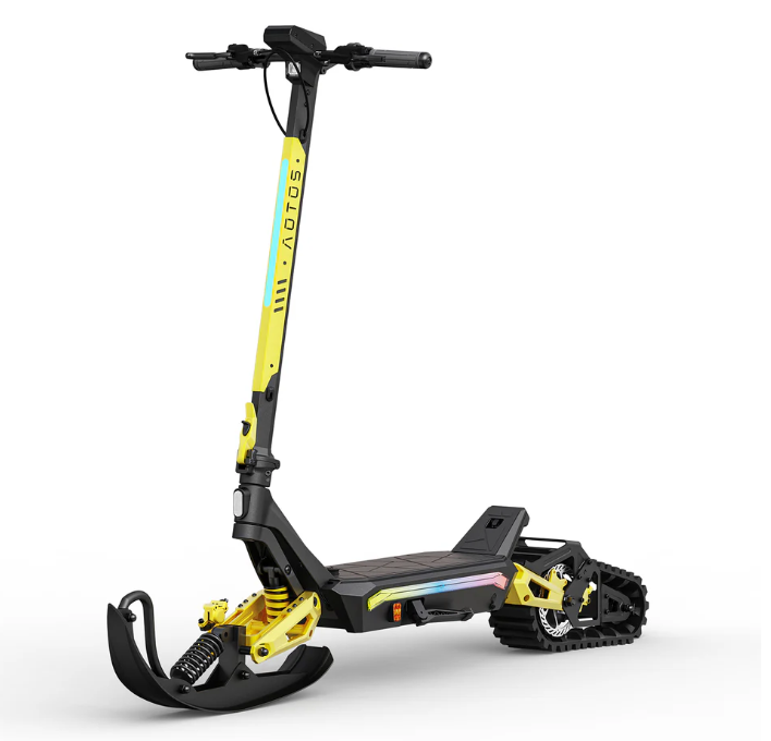GT01 Pro Electric Scooter snow sled option