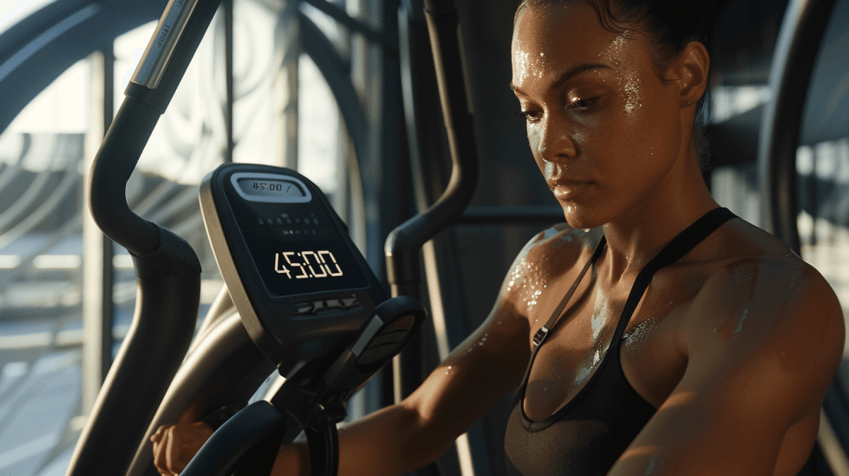 How Do You Get a Flat Stomach on the Elliptical Machine?