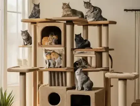 Modern Cat Trees for Chic Homes & Happy Cats