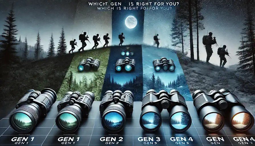 Night Vision Generations Explained: Which Gen is Right for You?