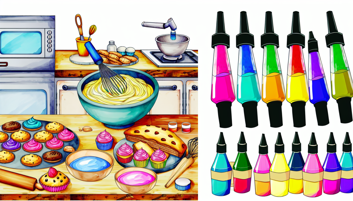 Advantages of Gel Food Coloring for Baking Recipes