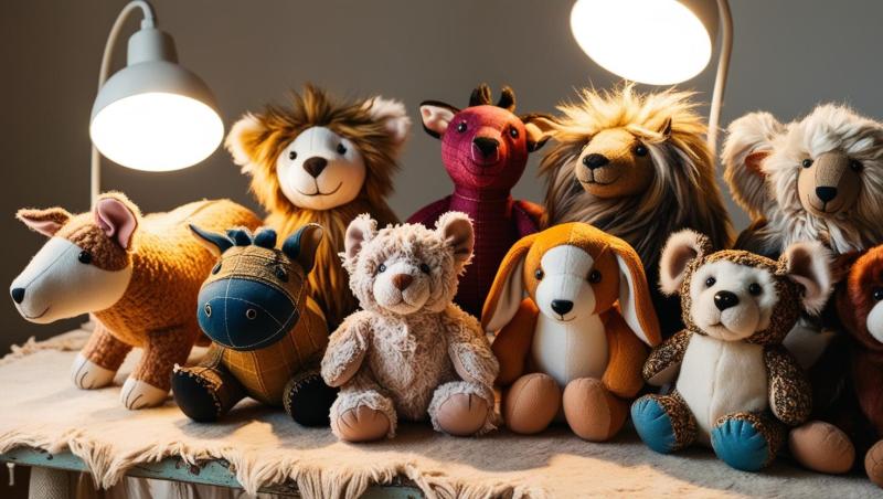 A showcase of craftsmanship: Creating extraordinary stuffed animals