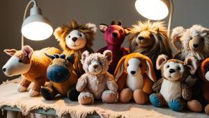 A showcase of craftsmanship: Creating extraordinary stuffed animals