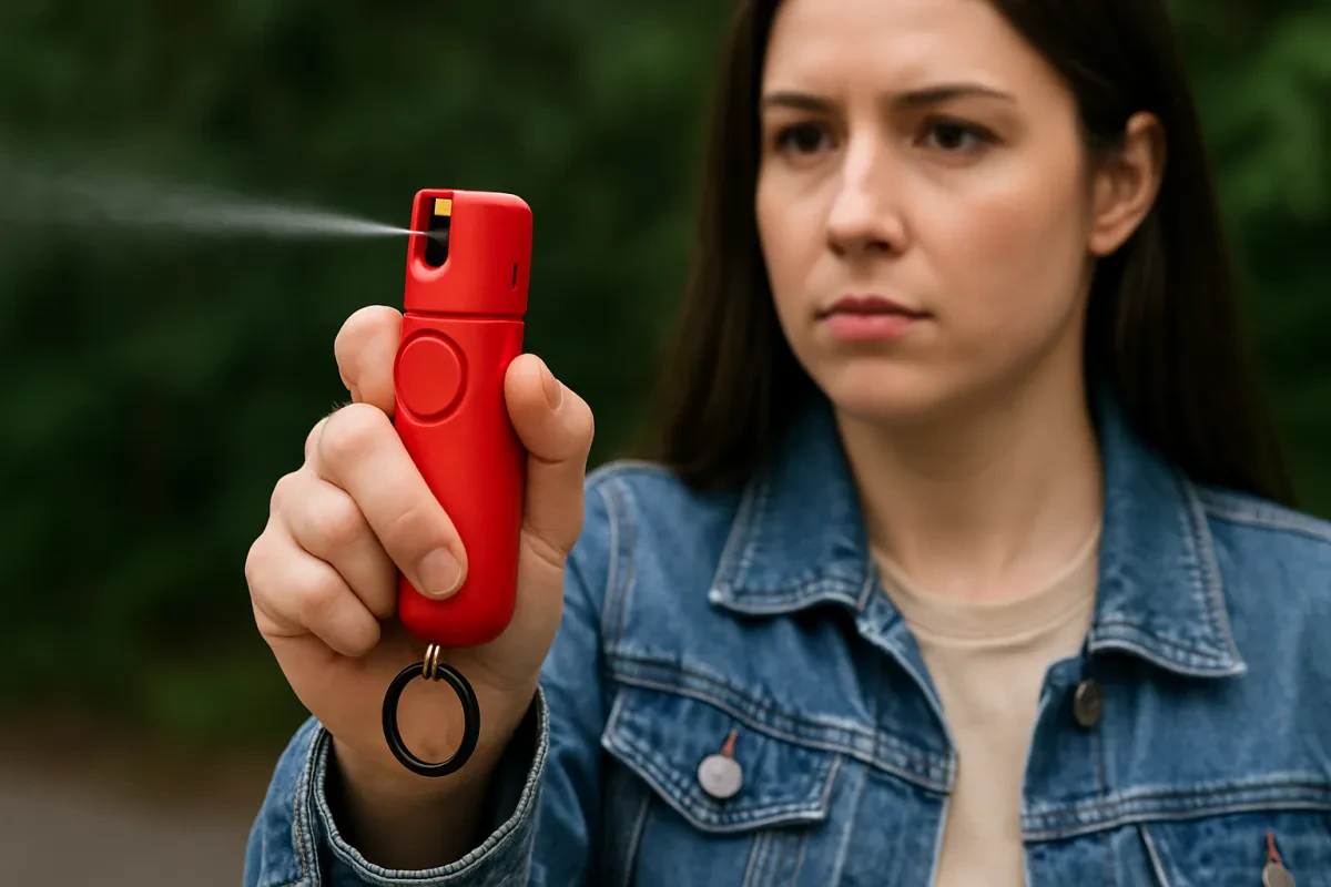 Stay Safe with 3-in-1 Alarm and Spray