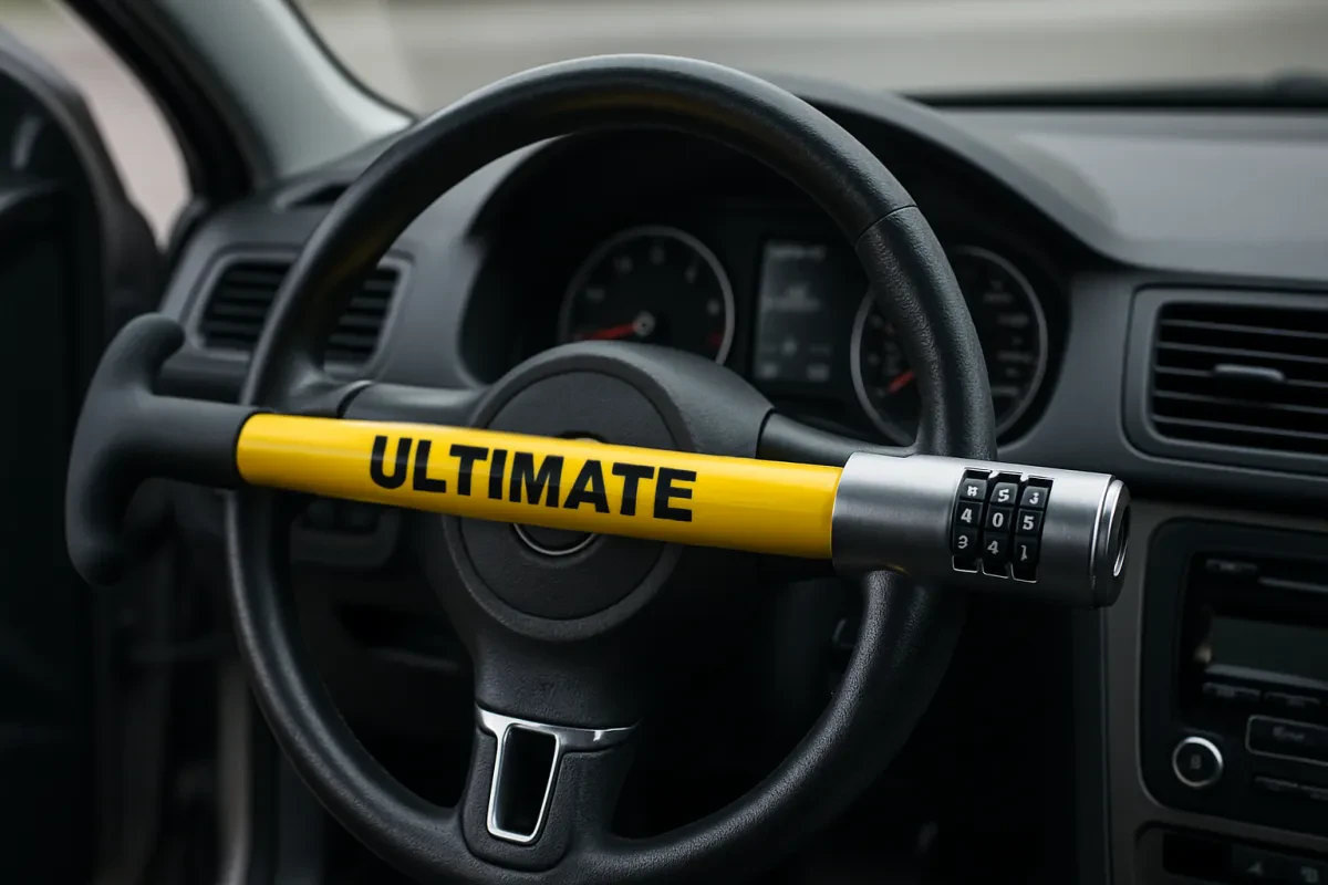 Ultimate Steering Wheel Lock for Car Security