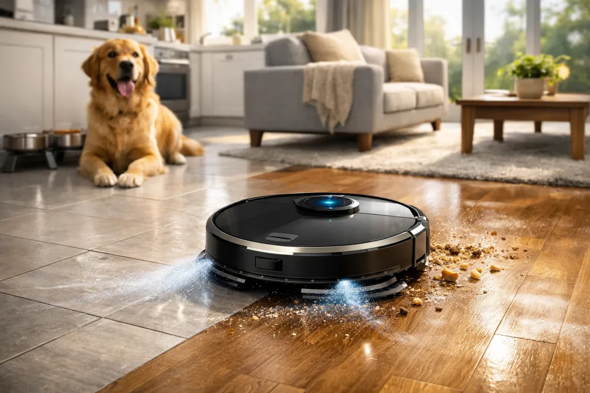 Effortless Cleaning with MONSGA Robot Vacuum and Mop