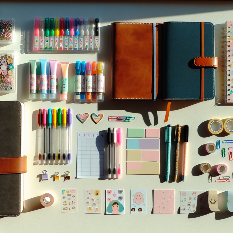 Enhance Your Productivity and Organization with These Top Journaling and Planner Accessories