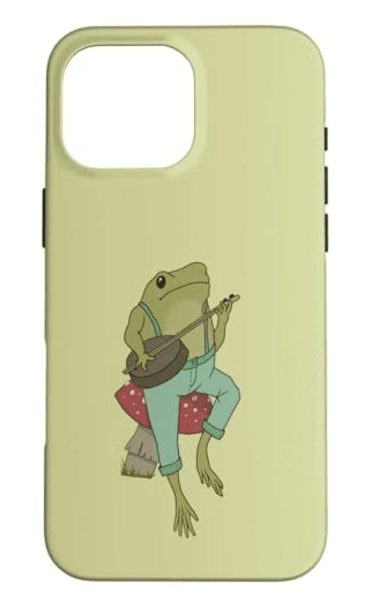 Cottagecore Aesthetic Frog