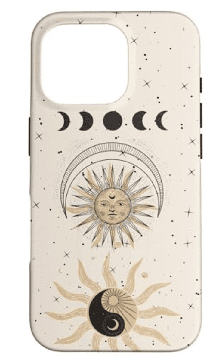Tarot Card Aesthetic Sun Moon Phases Yin Yang