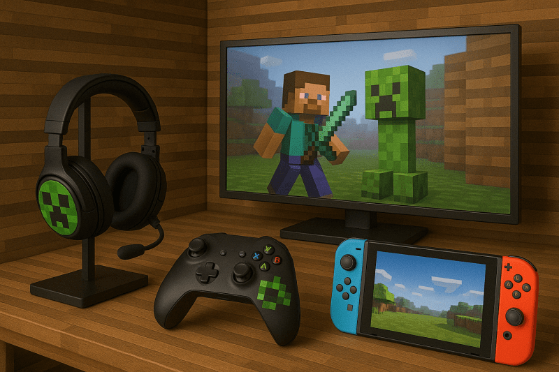 Minecraft Gaming Accessories – Gear for Players & Fans