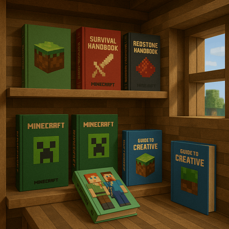 Minecraft Books & Guides – Read, Learn, and Explore