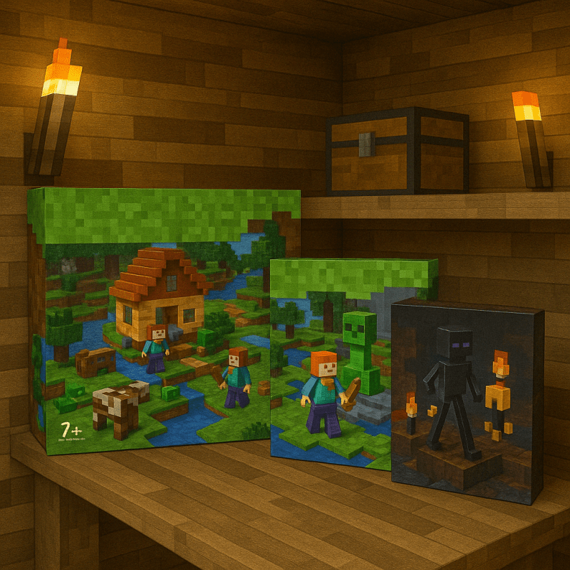 Minecraft LEGO Sets – Build Biomes, Mobs & Adventures