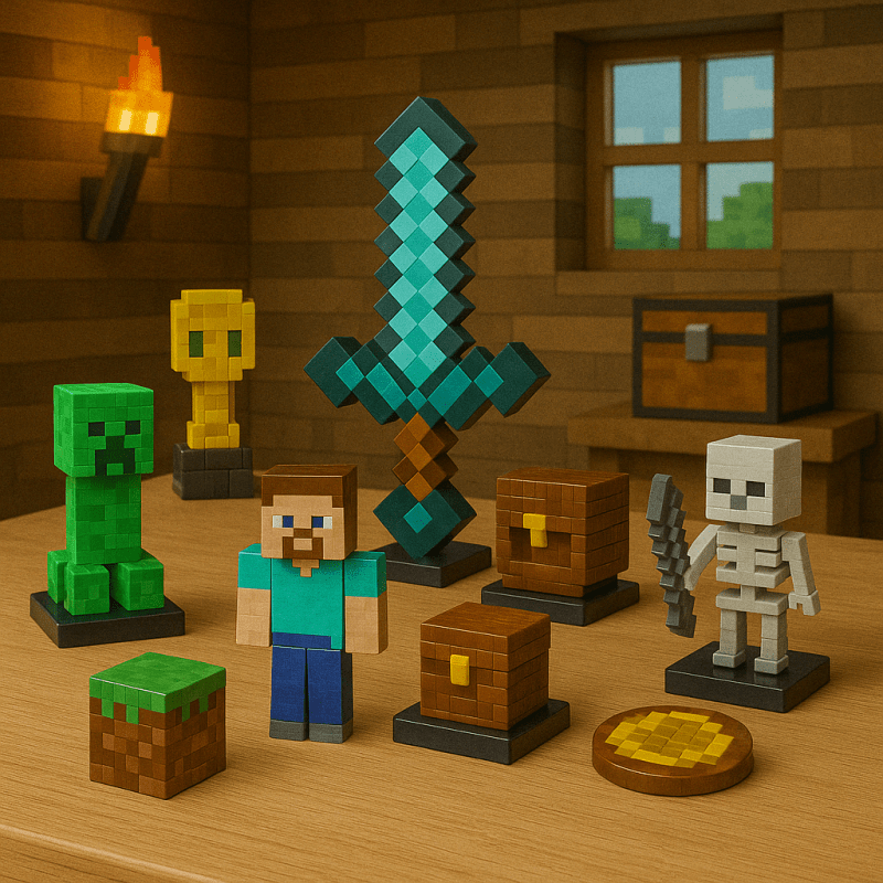 Minecraft Collectibles – Premium Pieces for True Fans