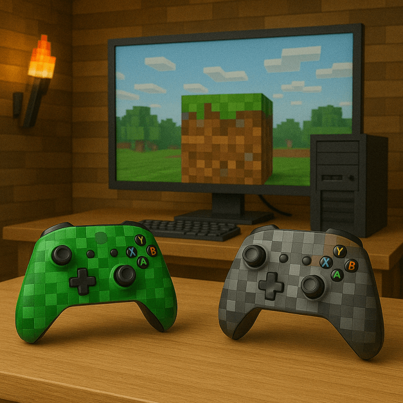 Minecraft Controllers – Play with Power & Pixel Style