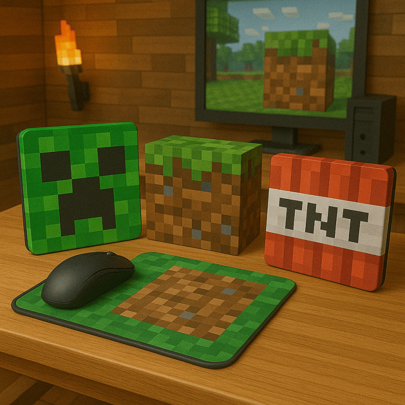 Minecraft Mousepads – Smooth, Stylish & Pixel-Perfect