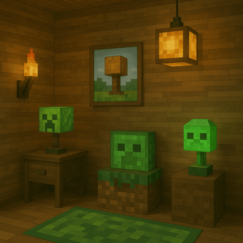 Minecraft Lighting – Torches, Redstone Lamps & More
