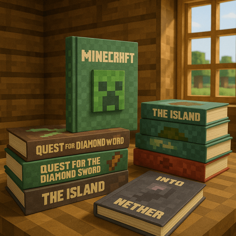 Minecraft Novels – Adventures for Fans Who Love to Read