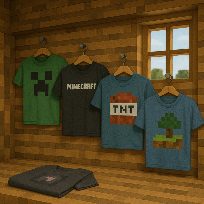 Epic Minecraft T‑Shirts: Level Up Your Wardrobe