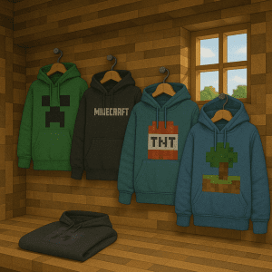 Minecraft Hoodies – Stay Cozy in Blocky Style