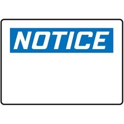Blank Signs