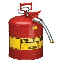 Type II Double Opening Safety Cans for Flammables & Gasoline