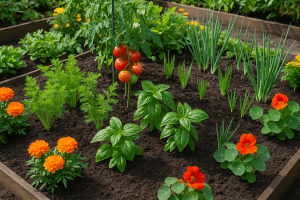 Patchwork Vegetable Garden