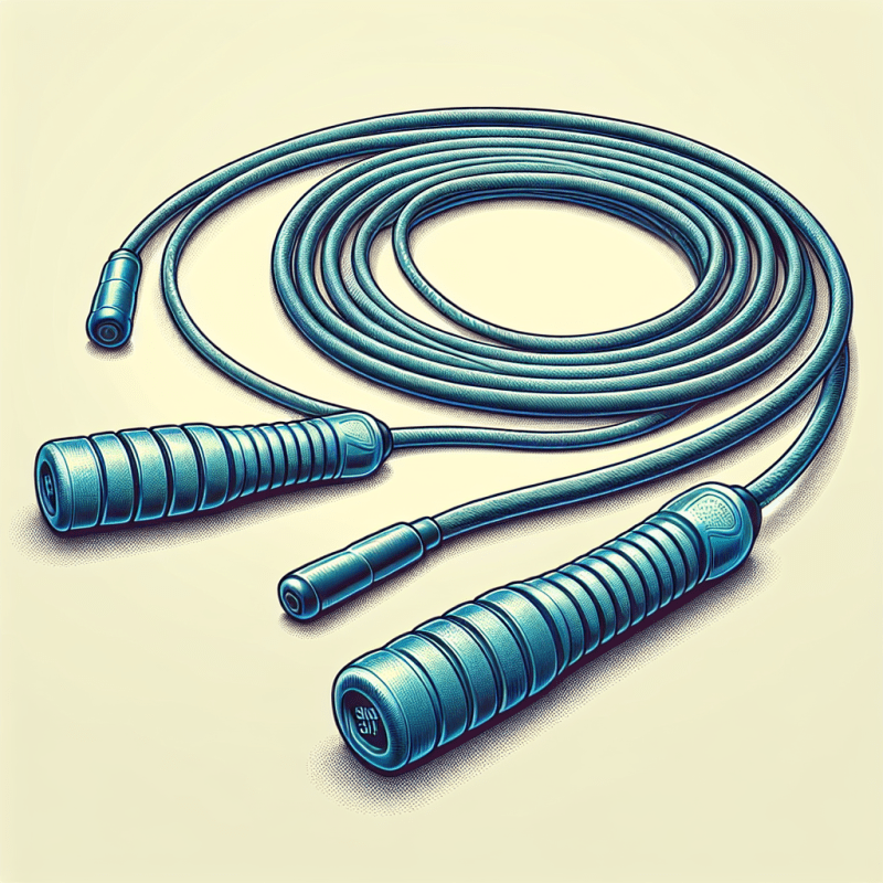 Corde à sauter antidérapante