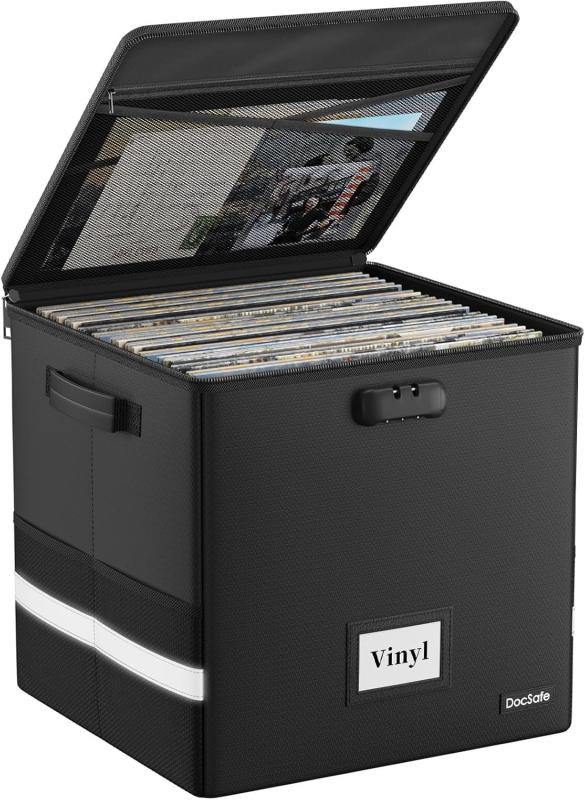 Vinyl Record Storage Boxes