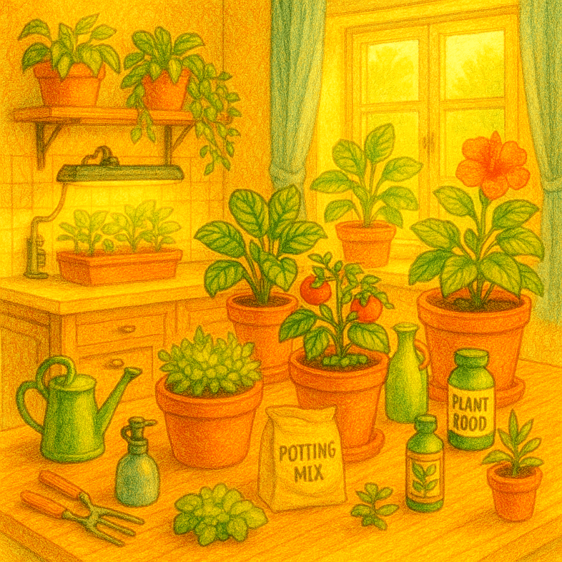 Indoor & Houseplant Gardening
