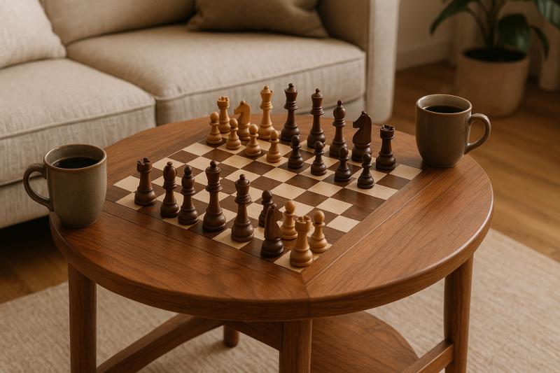 Coffee Chess Tables
