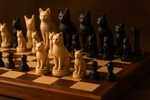 Cat Chess Sets