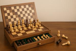 Chess Set With Storage
