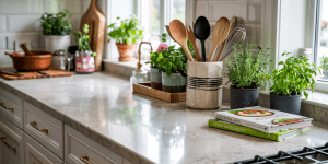 Kitchen Countertop Organization