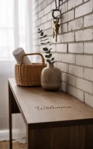 Entryway Storage & Welcome Essentials