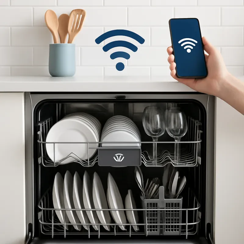 Smart Dishwashers With Wi-Fi Connectivity