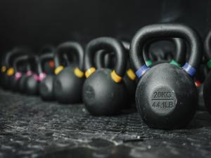 kettlebells