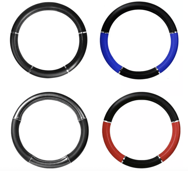 Steering wheel cover