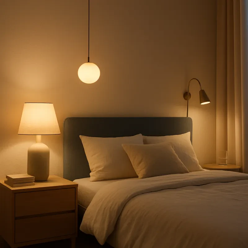 Sleep-Friendly Bedroom Lighting Options